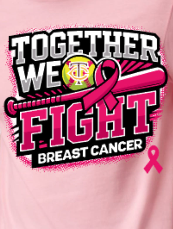 California Softball Breast Cancer Awareness T-Shirt and Long Sleeve T-shirt